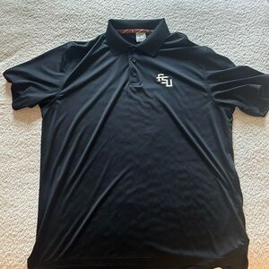 Black FSU Polo